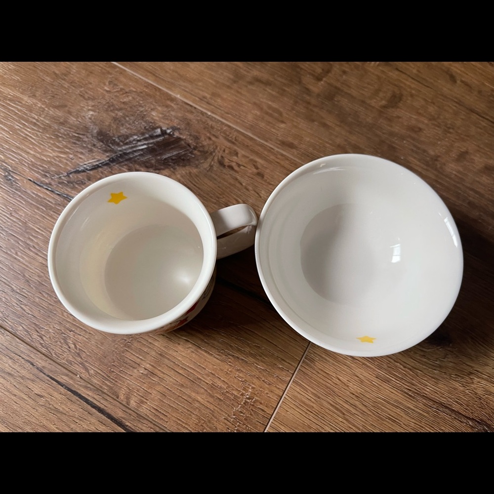 Only 1 Left! MIFFY-Imported (NWT) Small Ceramic Bowl & Tea Cup Set - Picture 9 of 11